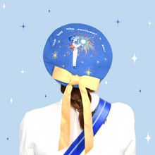 Load image into Gallery viewer, Blue stars Beret
