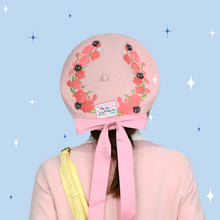 Load image into Gallery viewer, Pink flowers Beret
