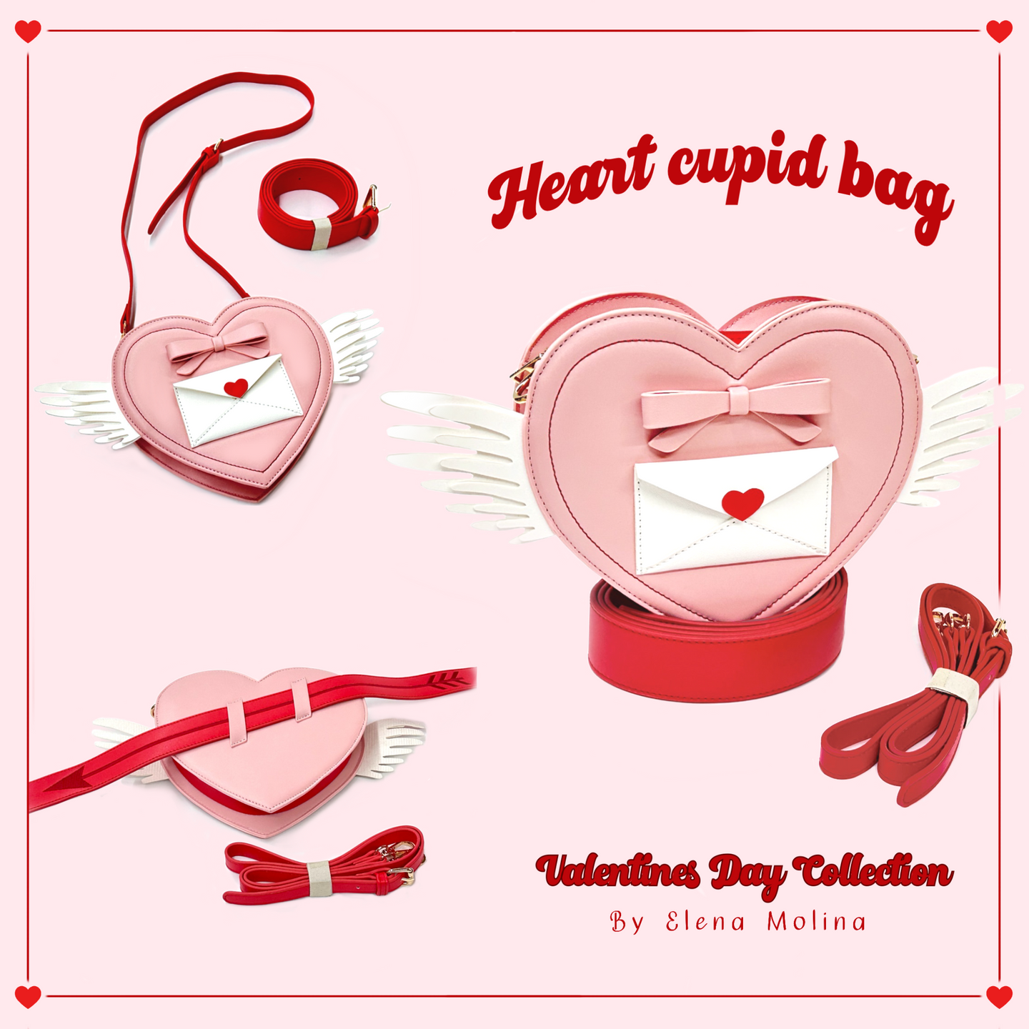 Heart cupid bag